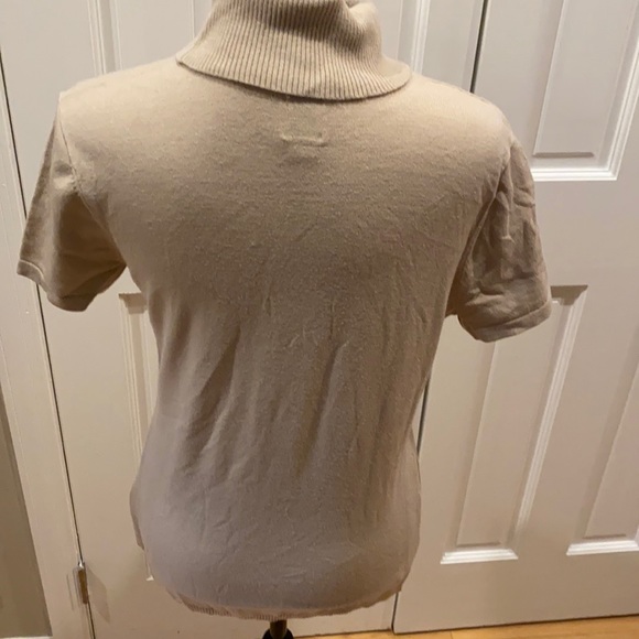 Ann Klein Short Sleeve Turtleneck - Picture 3 of 9